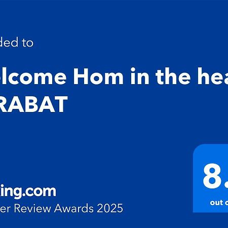 Welcome Hom In The Heart Of רבאט מראה חיצוני תמונה